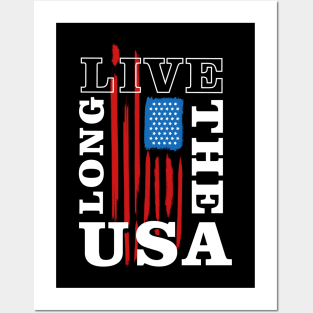 Long Live America T-shirt Posters and Art